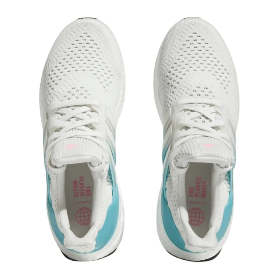Adidas - Women's UltraBoost 1.0 'White Preloved Blue' - Crystal White / Crystal White / Preloved Blue