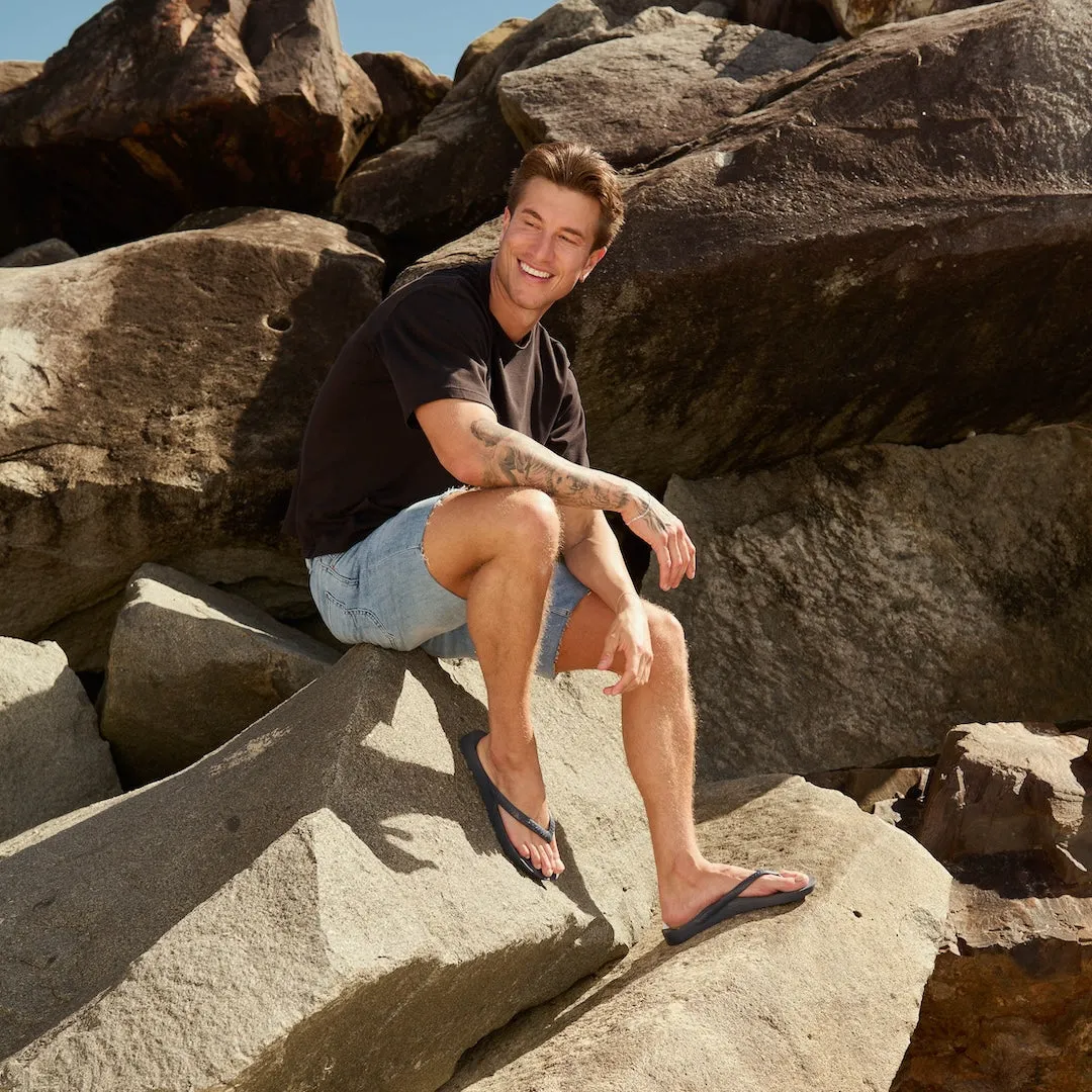Arch Support Flip Flops - Classic - Navy