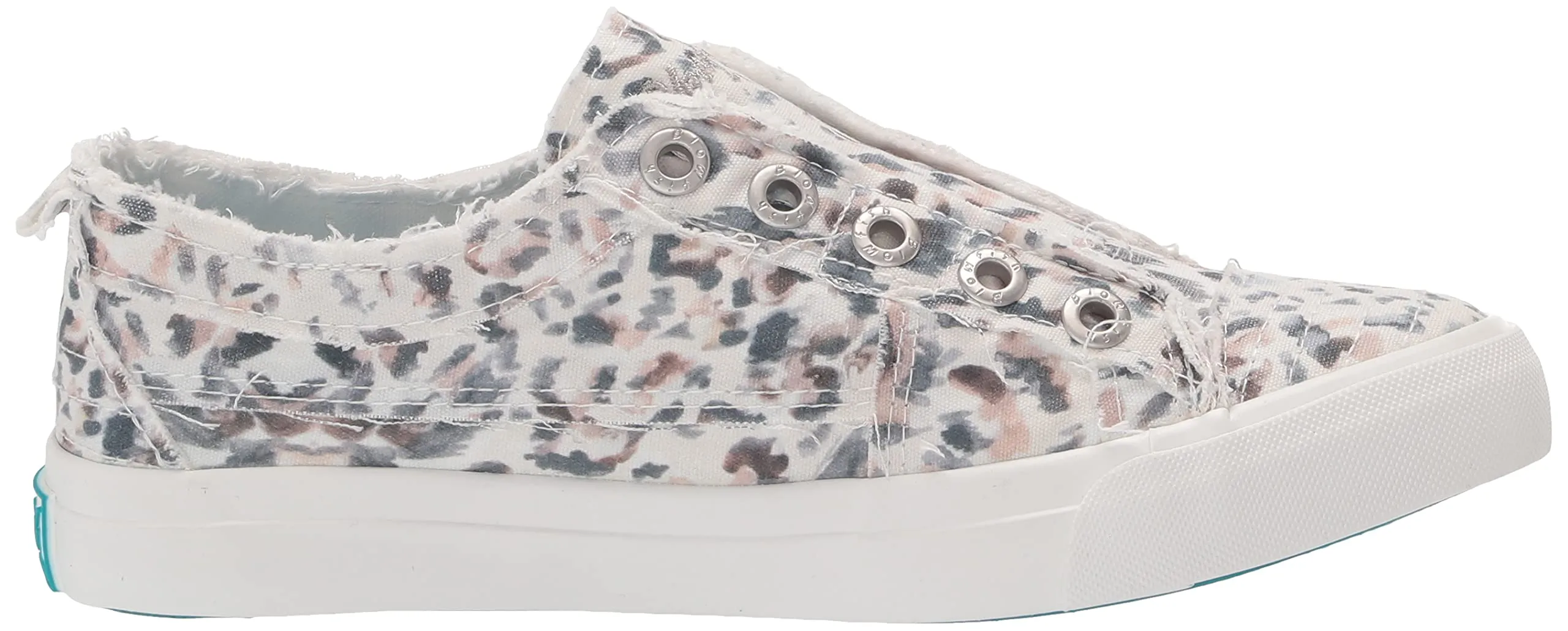 Blowfish Malibu Play Off White Rainforest Leopard Slip On Comfort Sneakers Shoe