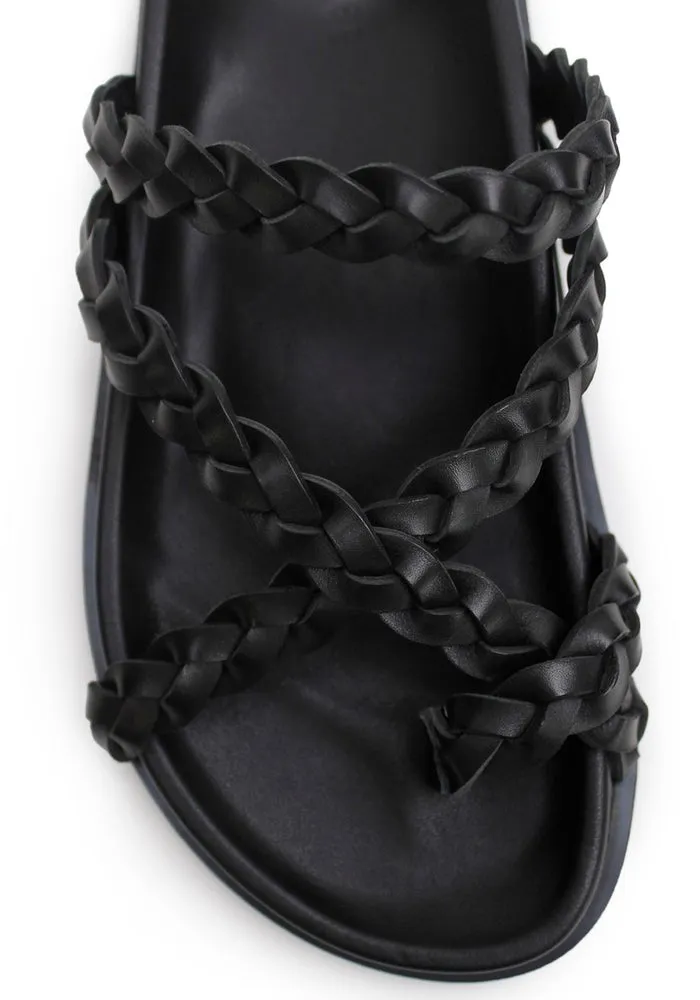 Braided sandal