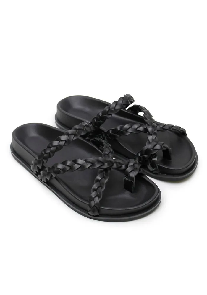 Braided sandal