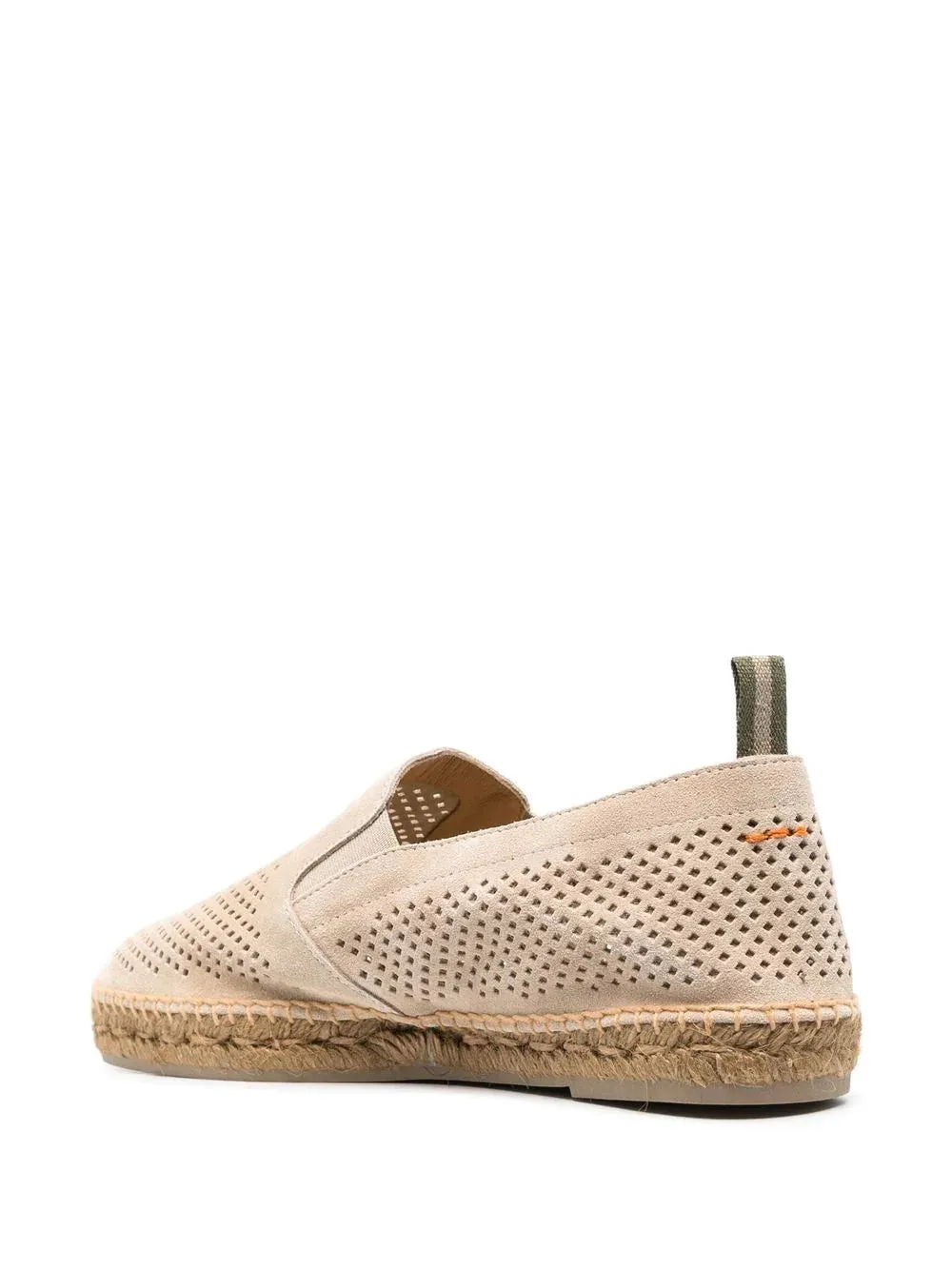 CASTANER JOEL PIERCED SUEDE ESPADRILLES - 2 COLORS