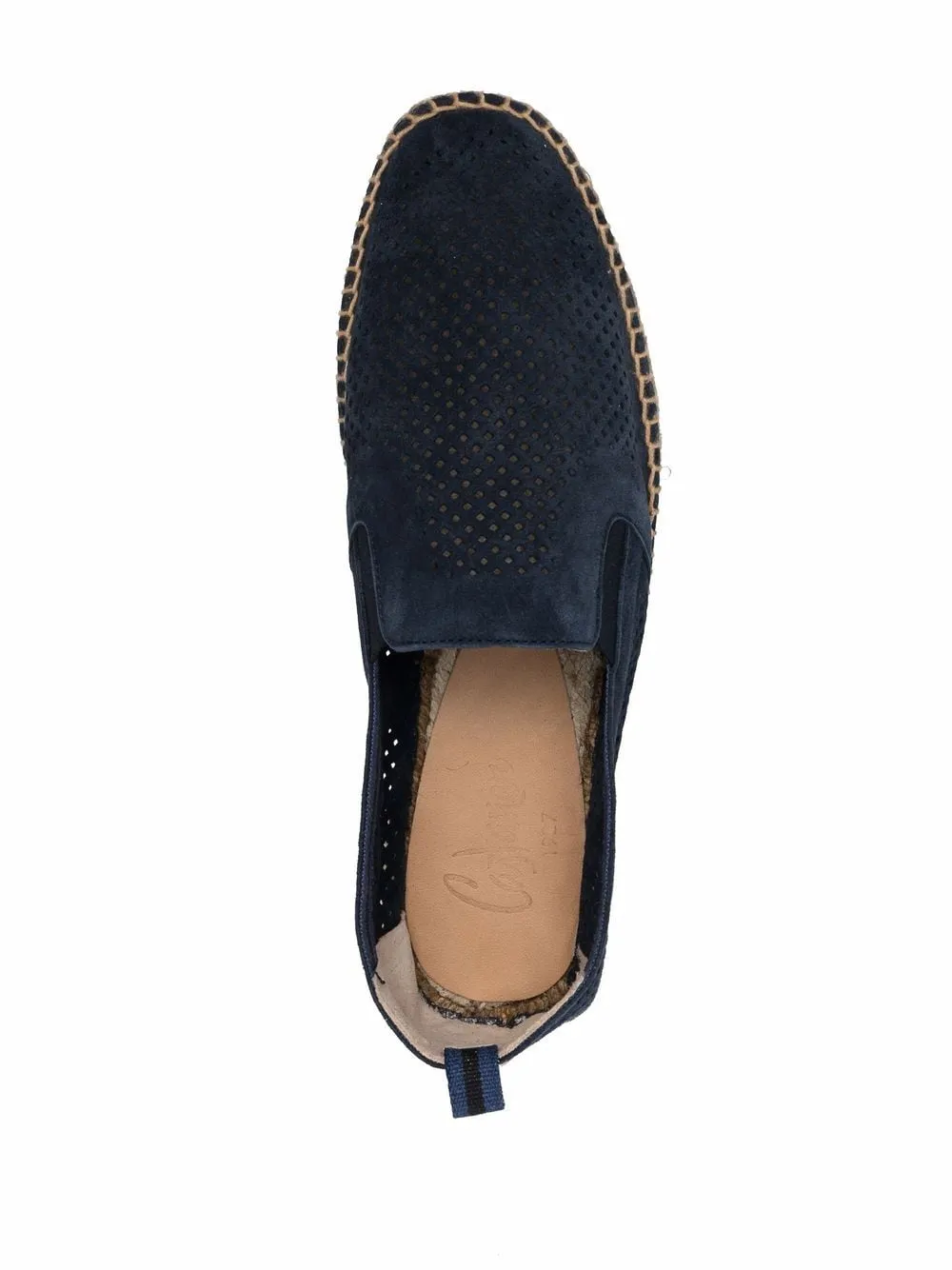 CASTANER JOEL PIERCED SUEDE ESPADRILLES - 2 COLORS