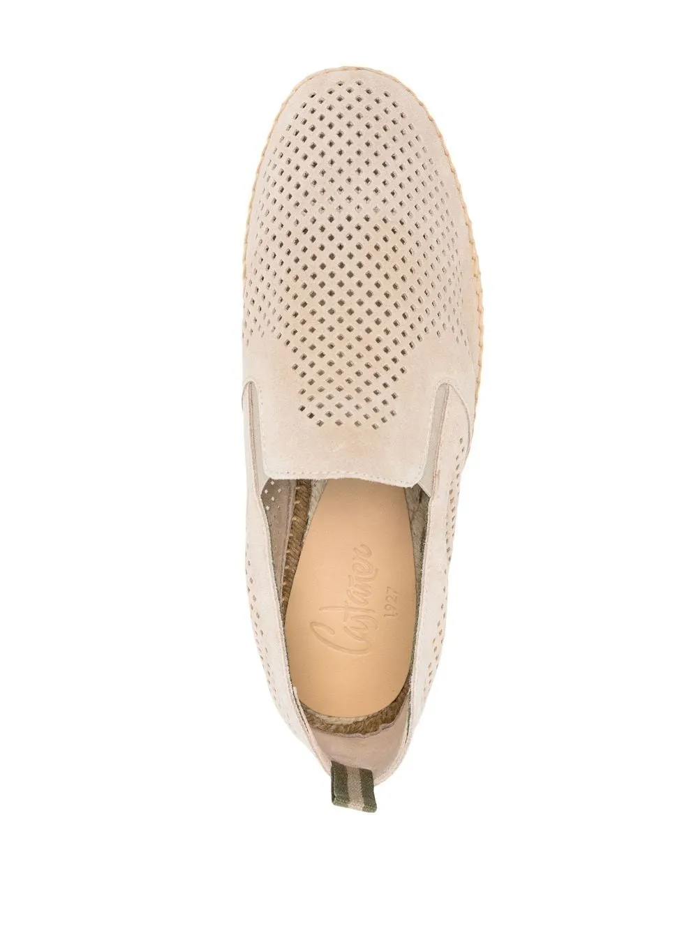 CASTANER JOEL PIERCED SUEDE ESPADRILLES - 2 COLORS