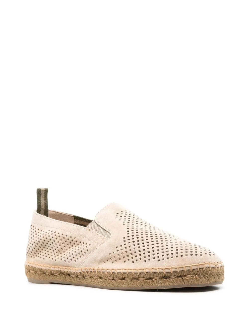 CASTANER JOEL PIERCED SUEDE ESPADRILLES - 2 COLORS