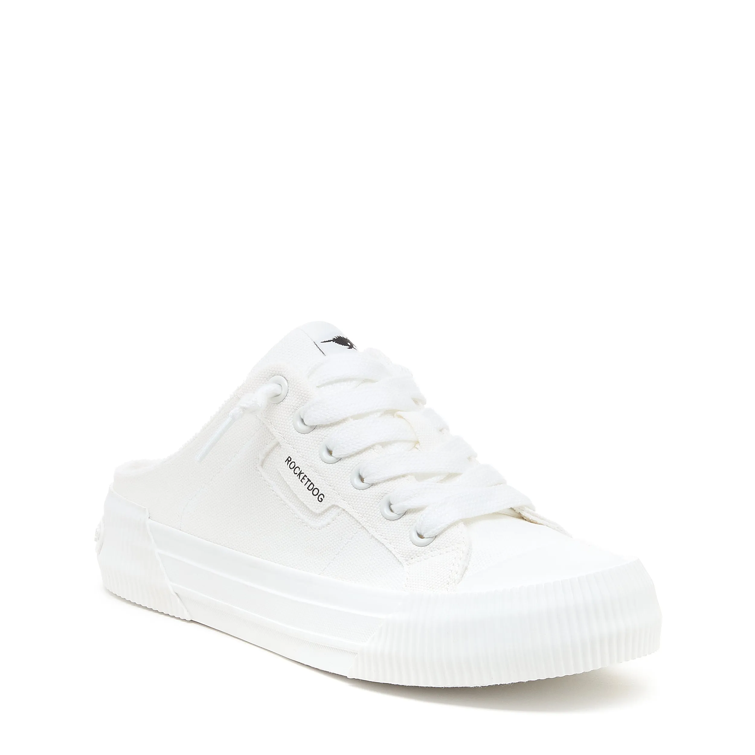 Cheery White Mule Sneaker
