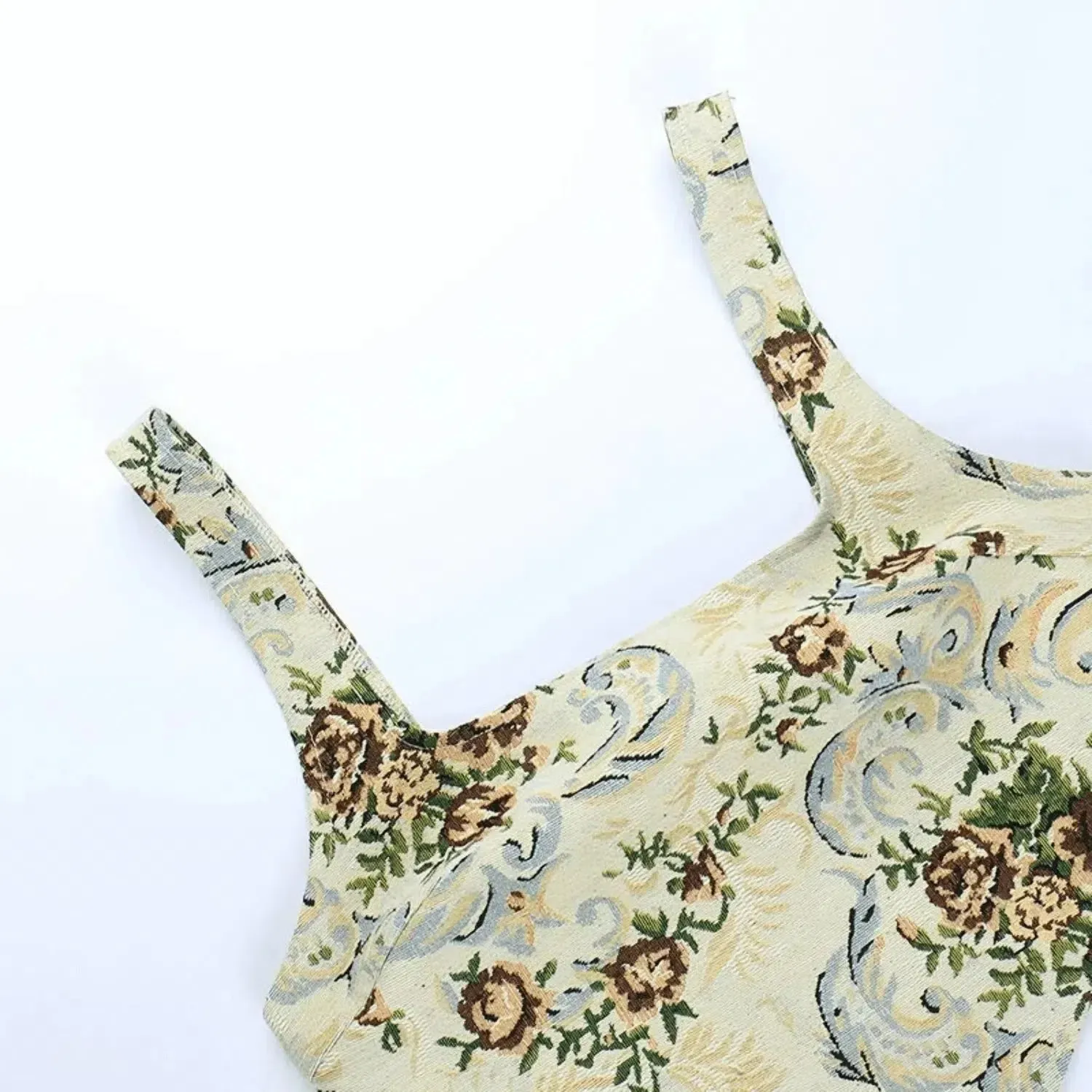 Céramique Finesse Set – Baroque print – Short skirt set
