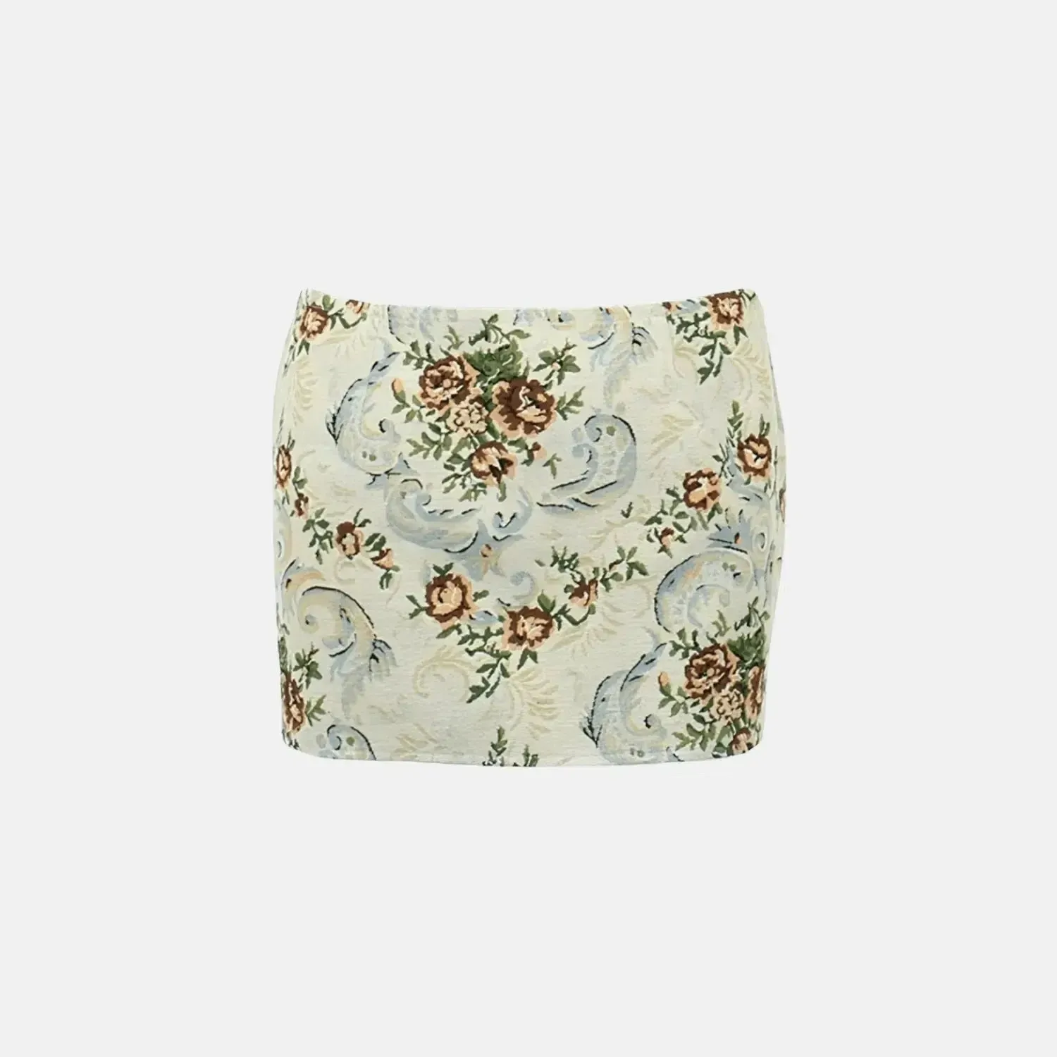 Céramique Finesse Set – Baroque print – Short skirt set