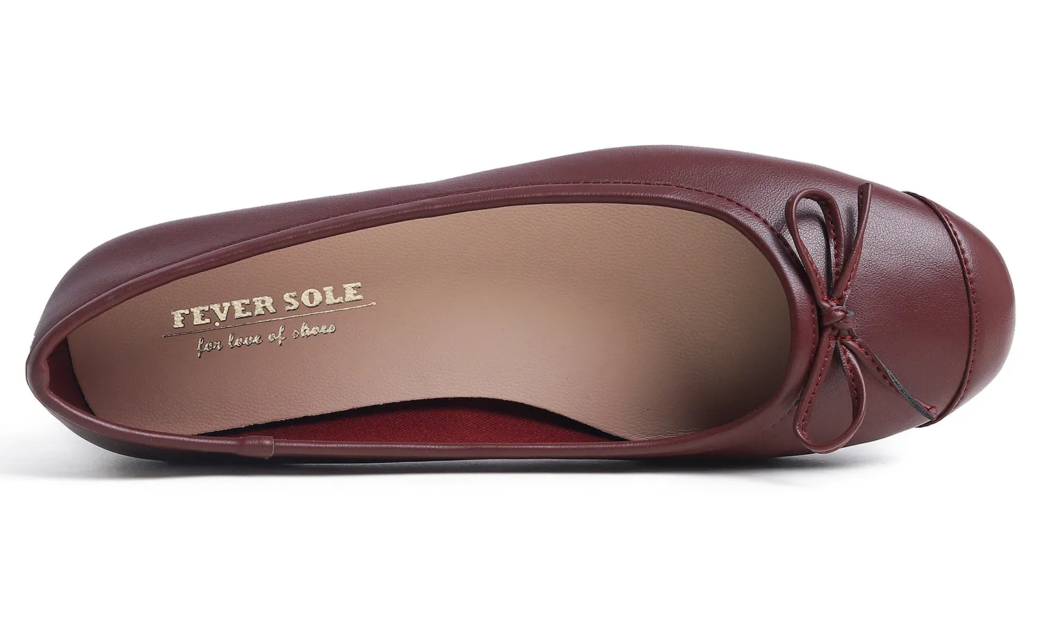 Feversole Women's Square Toe Fashion Bow Tie Dress Slip On Ballet Flats Vegan Leather