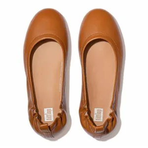 FitFlop Women's Allegro Ballet Flats- Light Tan