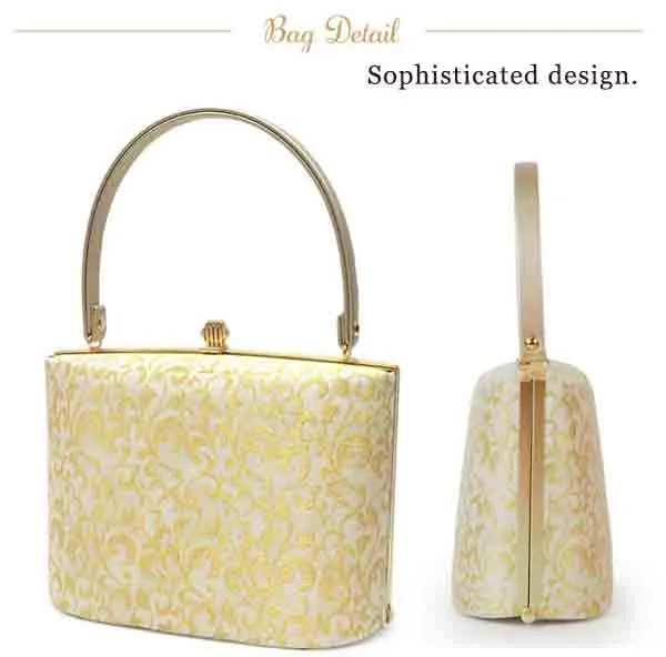 Formal Zori Sandals and Bag Set for TEA ceremony【Gold / Silver】S/M/L/LL