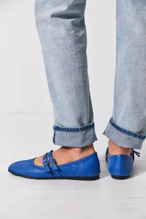 Gemini Ballet Flat -  Cobalt Blue