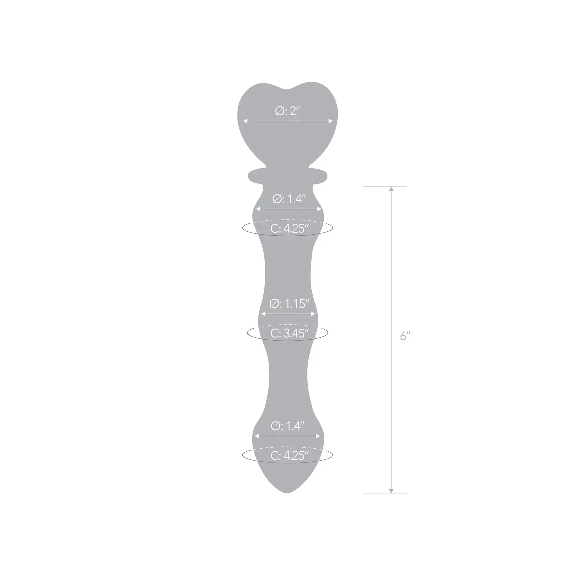 Glas 8" Sweetheart