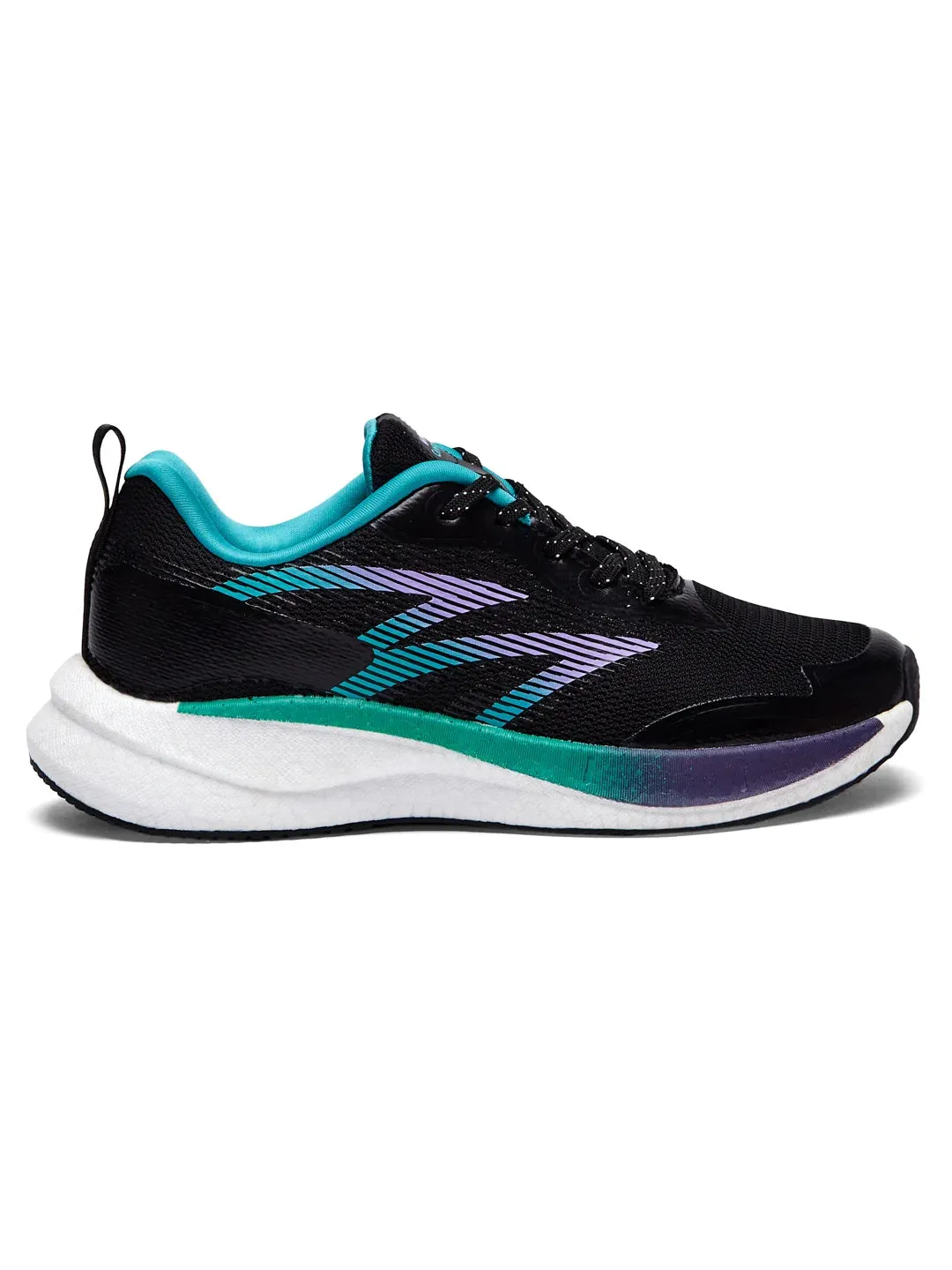 HAZZLE Black Women's Running Shoes