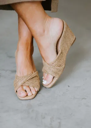 Jovie Raffia Sandals