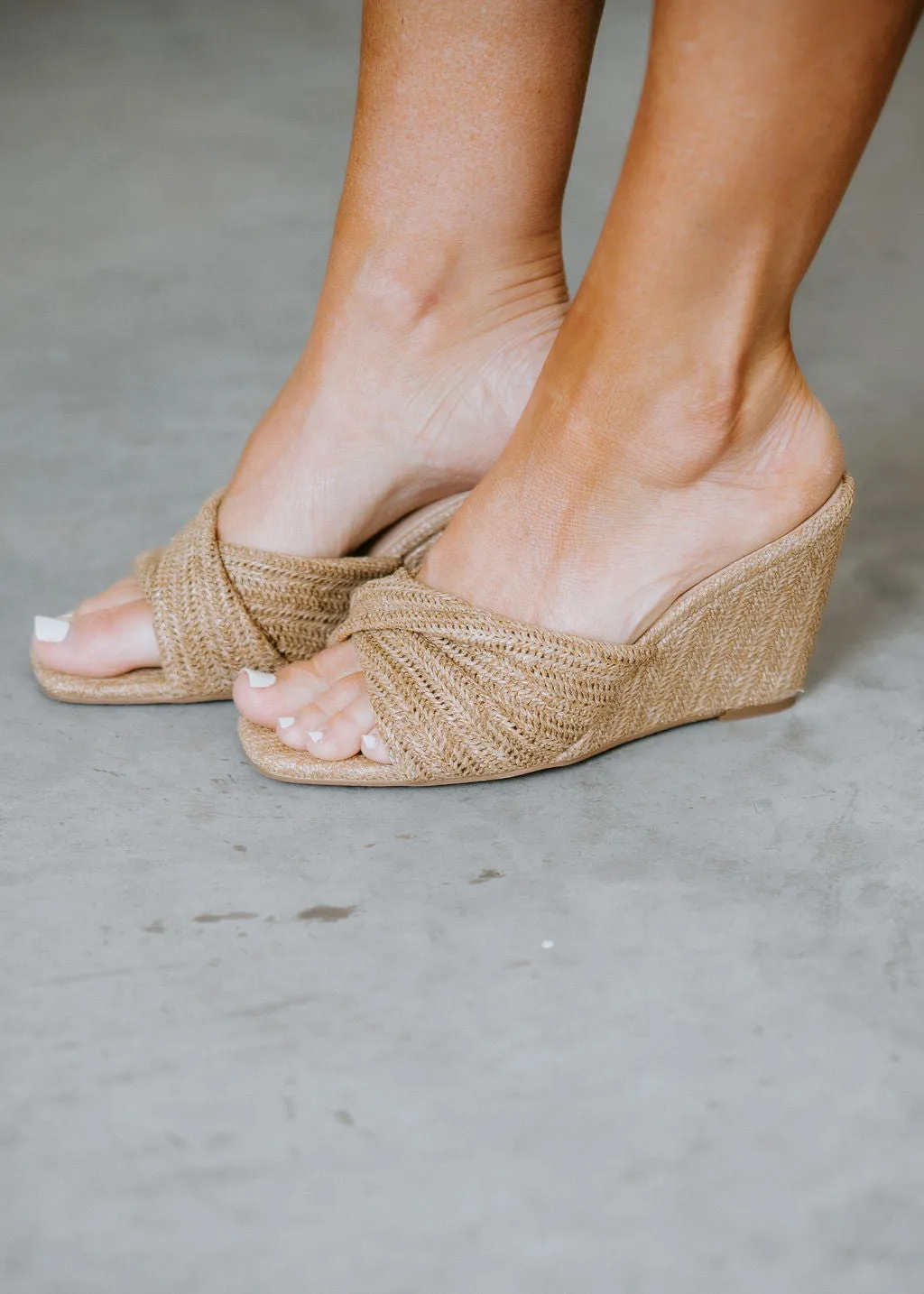Jovie Raffia Sandals