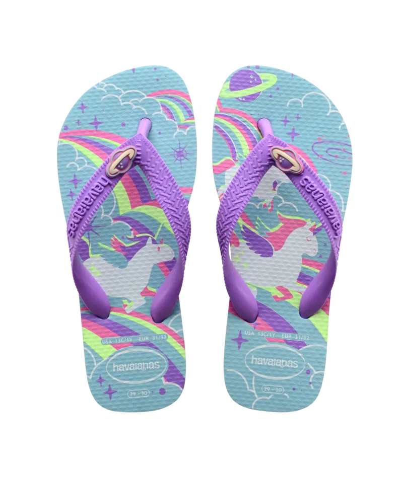 Kids Fantasy Flip Flops