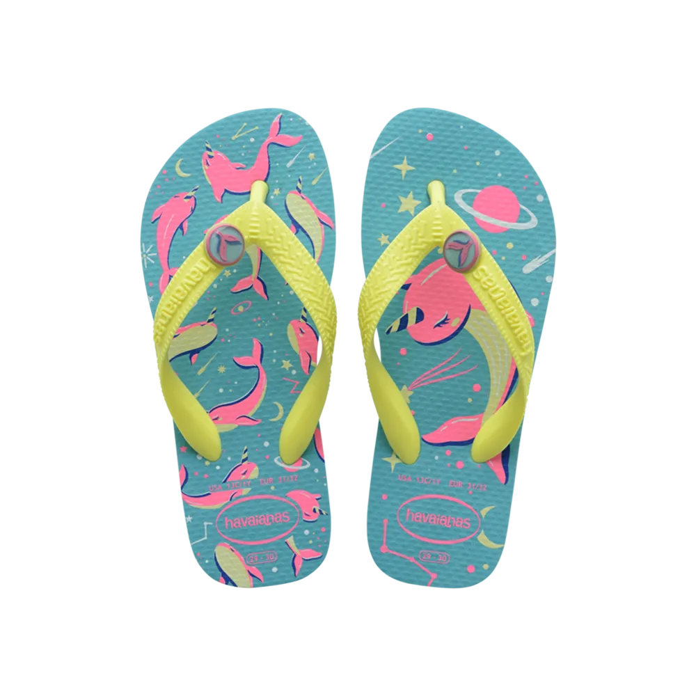Kids Fantasy Flip Flops