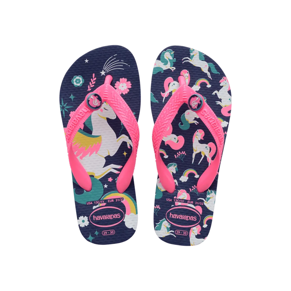 Kids Fantasy Flip Flops