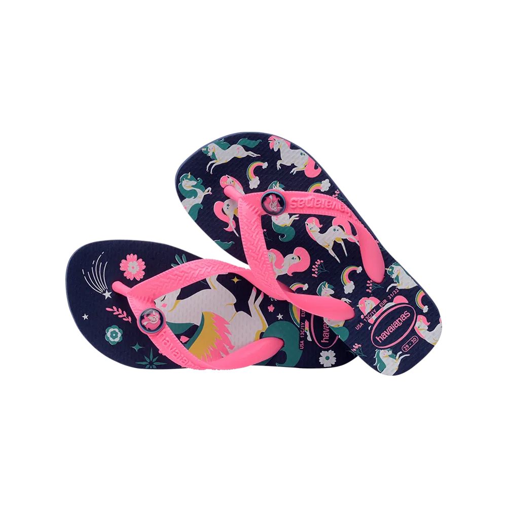 Kids Fantasy Flip Flops
