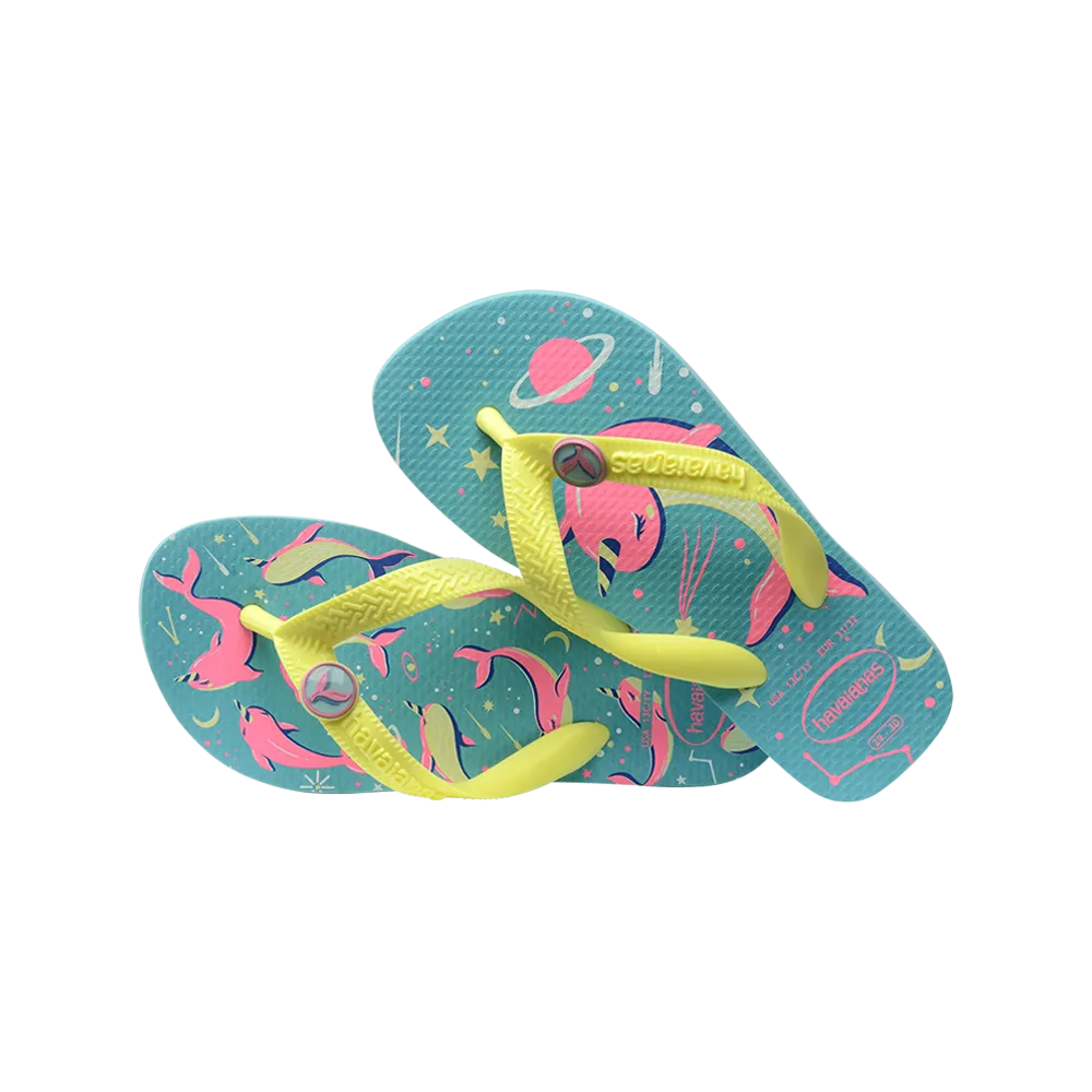 Kids Fantasy Flip Flops