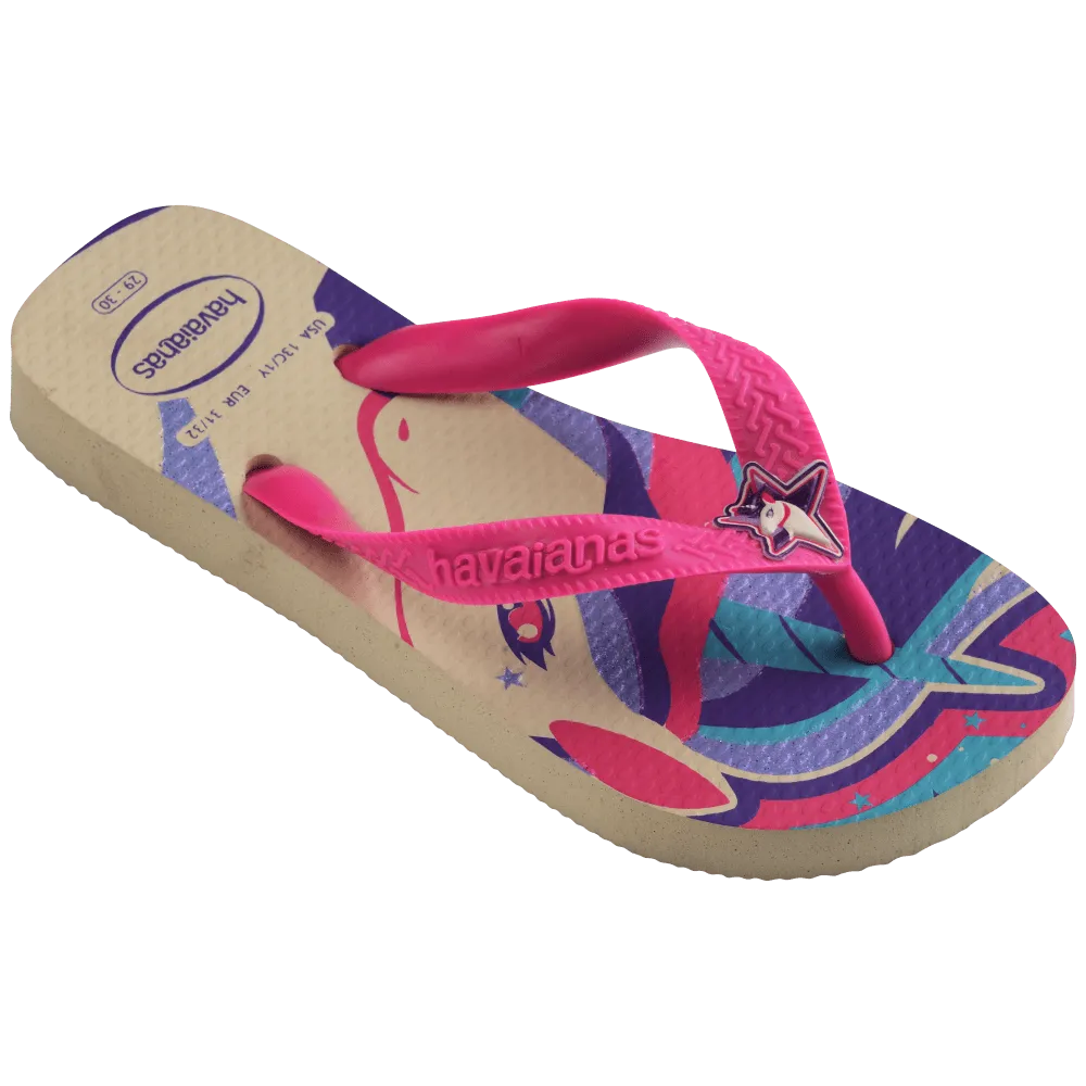 Kids Fantasy Flip Flops
