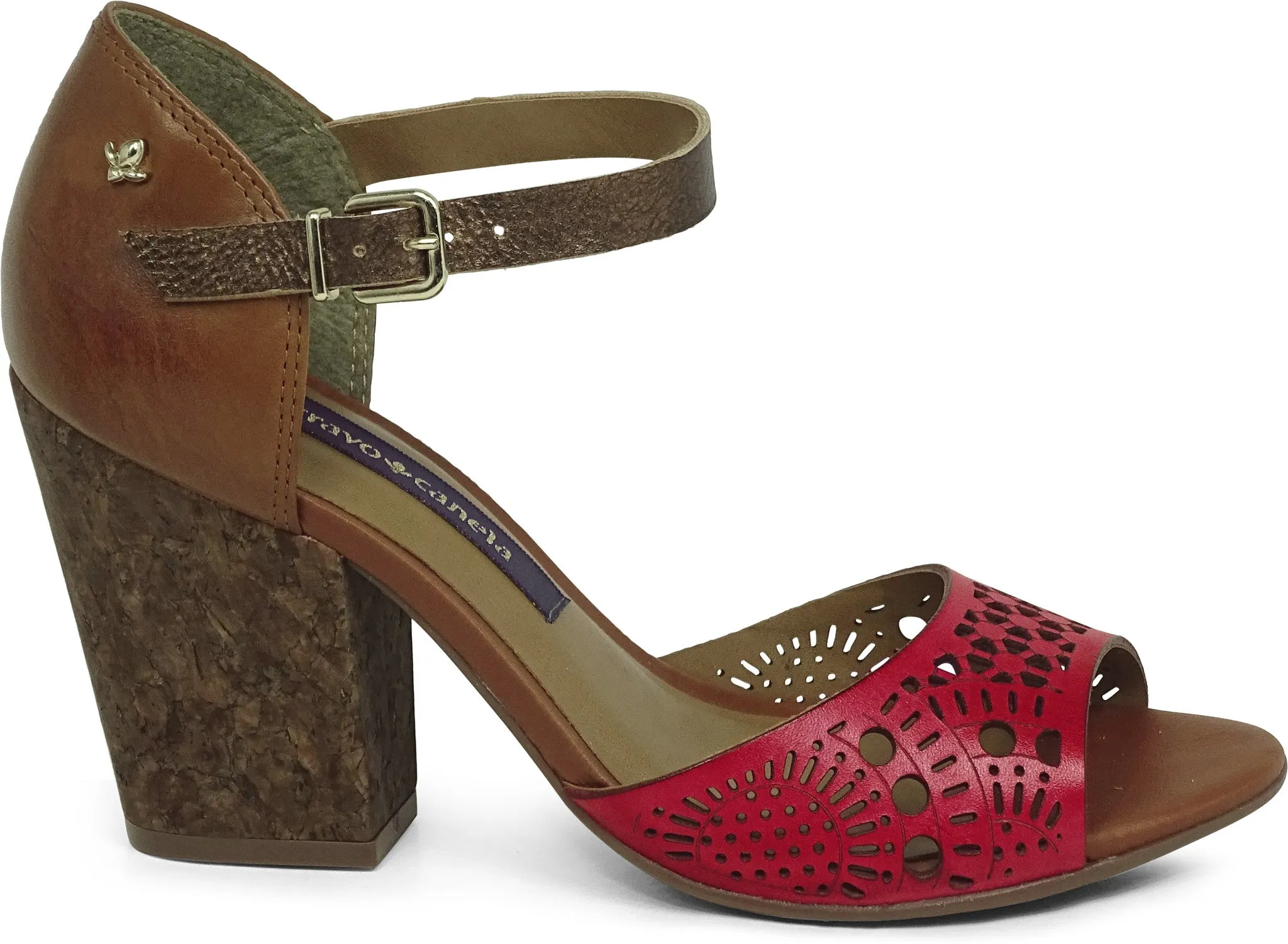 Laser Etched Sandal - Cravo e Canela