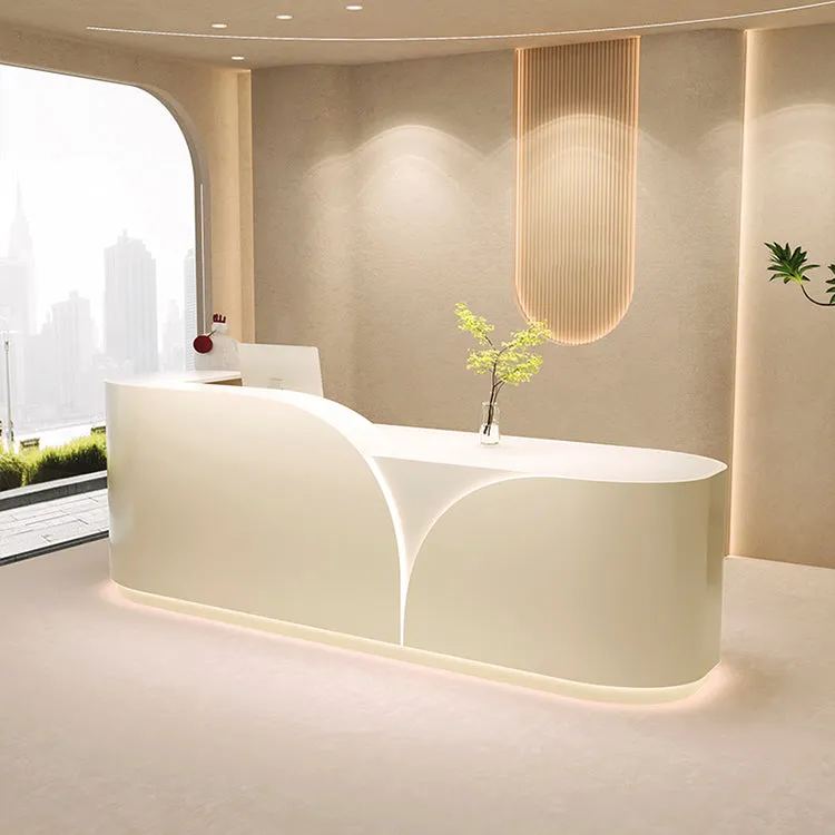LED Illuminated Reception Desk Reception Area Counter (West Coast)