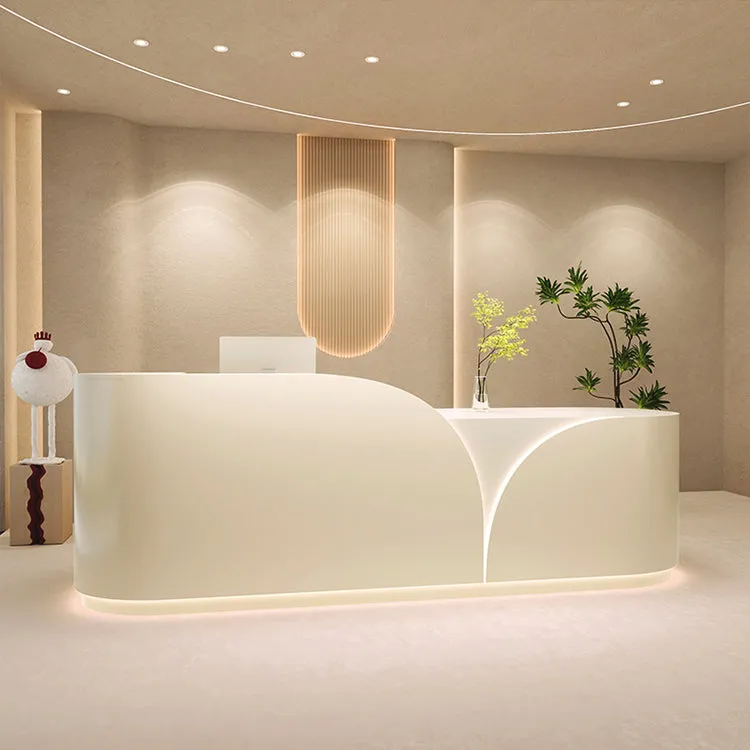 LED Illuminated Reception Desk Reception Area Counter (West Coast)
