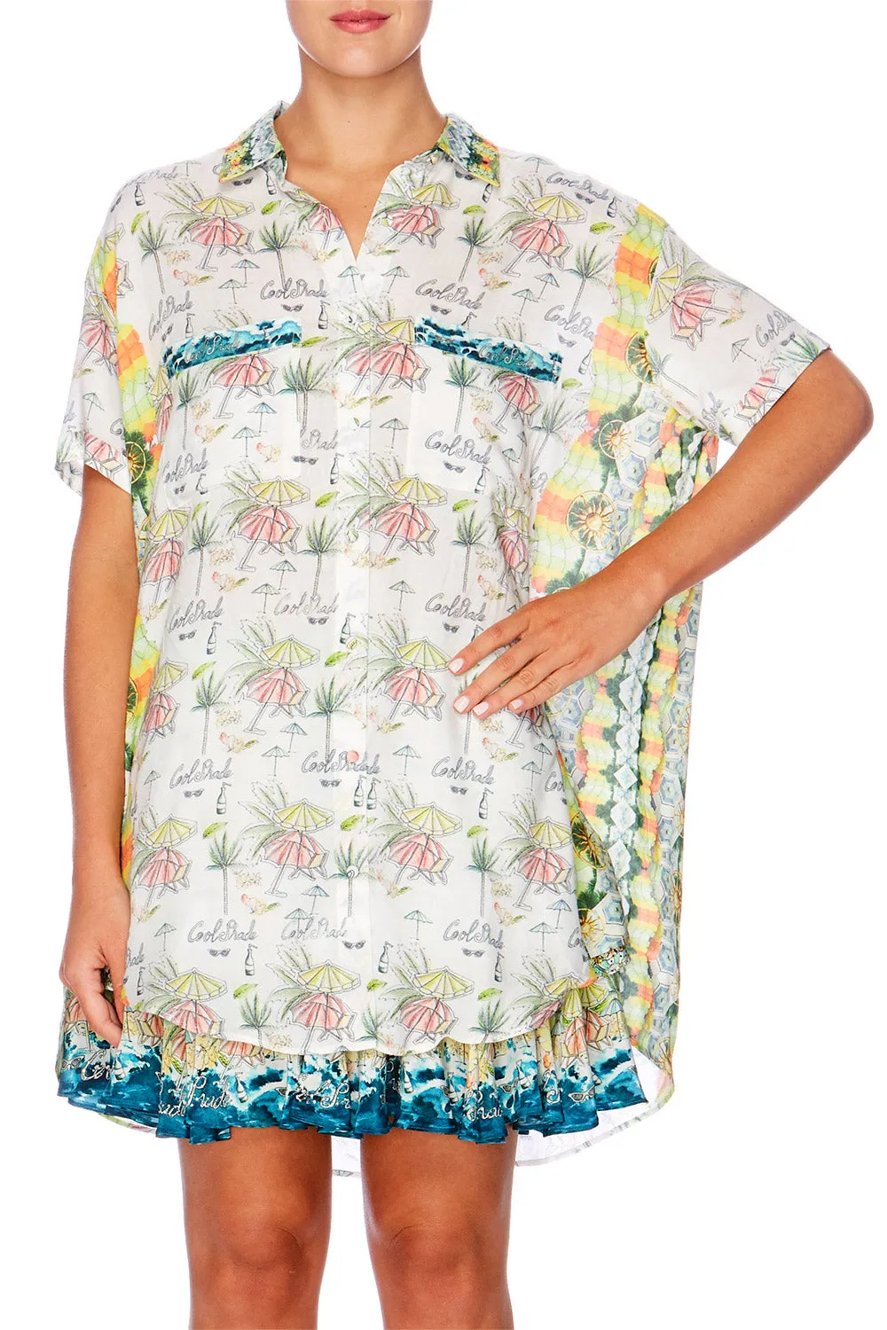 PATCH POCKET SHIRT WITH SLEEVE SUNDOWNERS