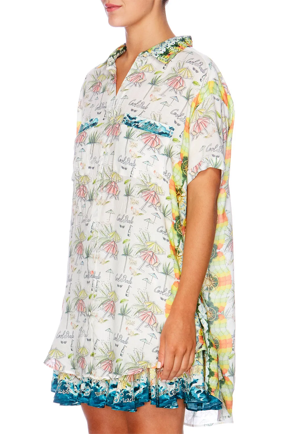 PATCH POCKET SHIRT WITH SLEEVE SUNDOWNERS