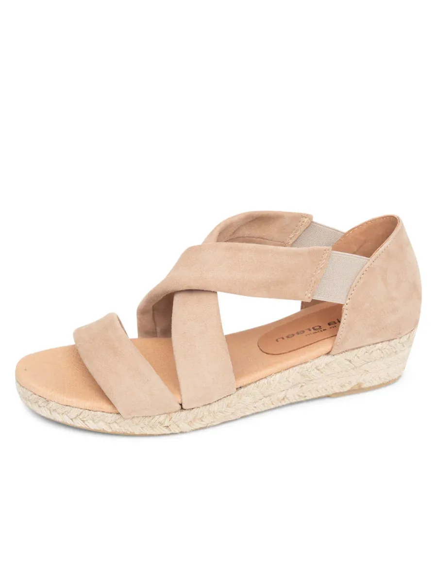 Patricia Green - Eliza Criss-Cross Elastic Espadrille Sandal