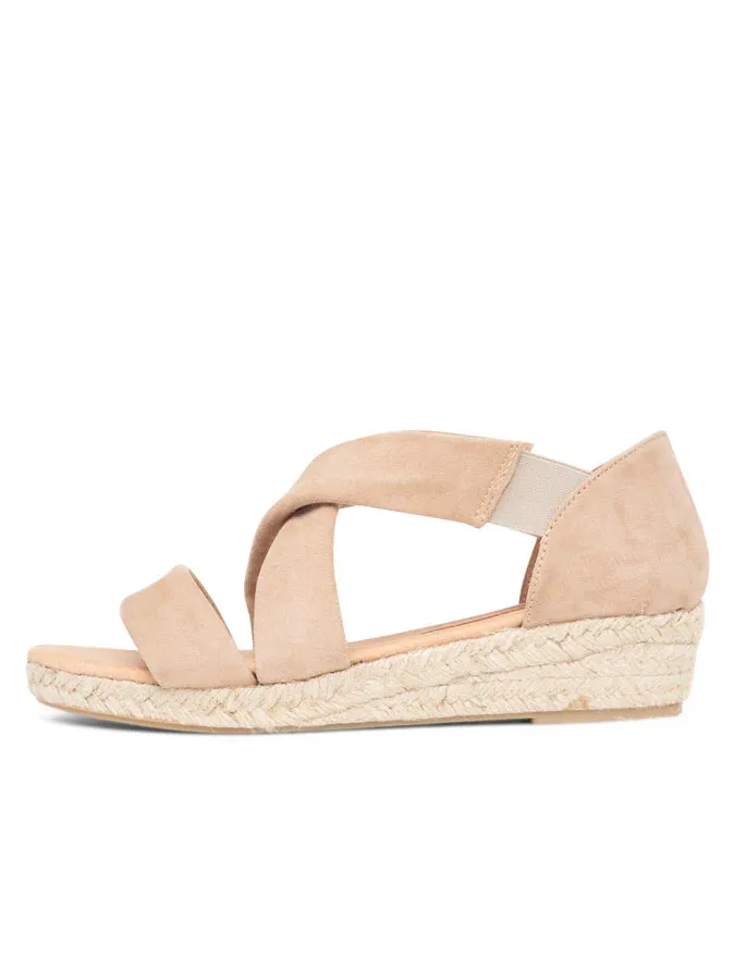 Patricia Green - Eliza Criss-Cross Elastic Espadrille Sandal