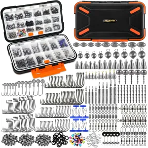 PLUSINNO 397pcs Fishing Accessories Kit