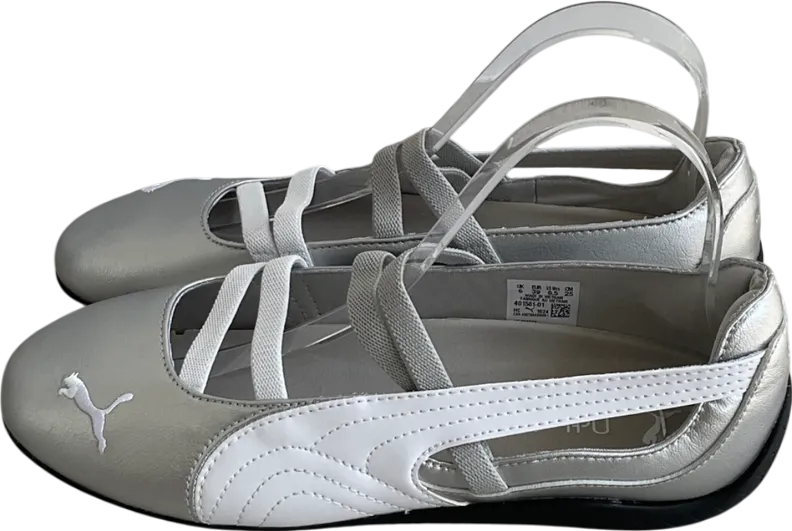Puma Metallic Speedcat Ballet Pumps UK 6 EU 39 👠