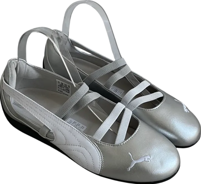 Puma Metallic Speedcat Ballet Pumps UK 6 EU 39 👠