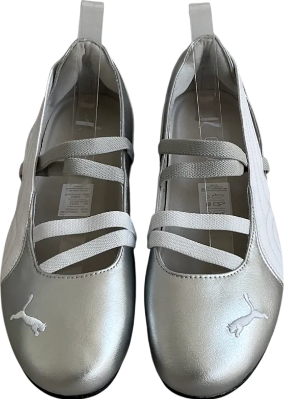 Puma Metallic Speedcat Ballet Pumps UK 6 EU 39 👠