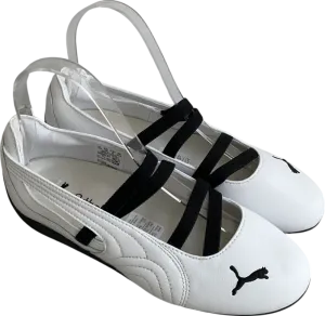 Puma White Speedcat Ballet Pumps UK 3.5 EU 36.5 👠