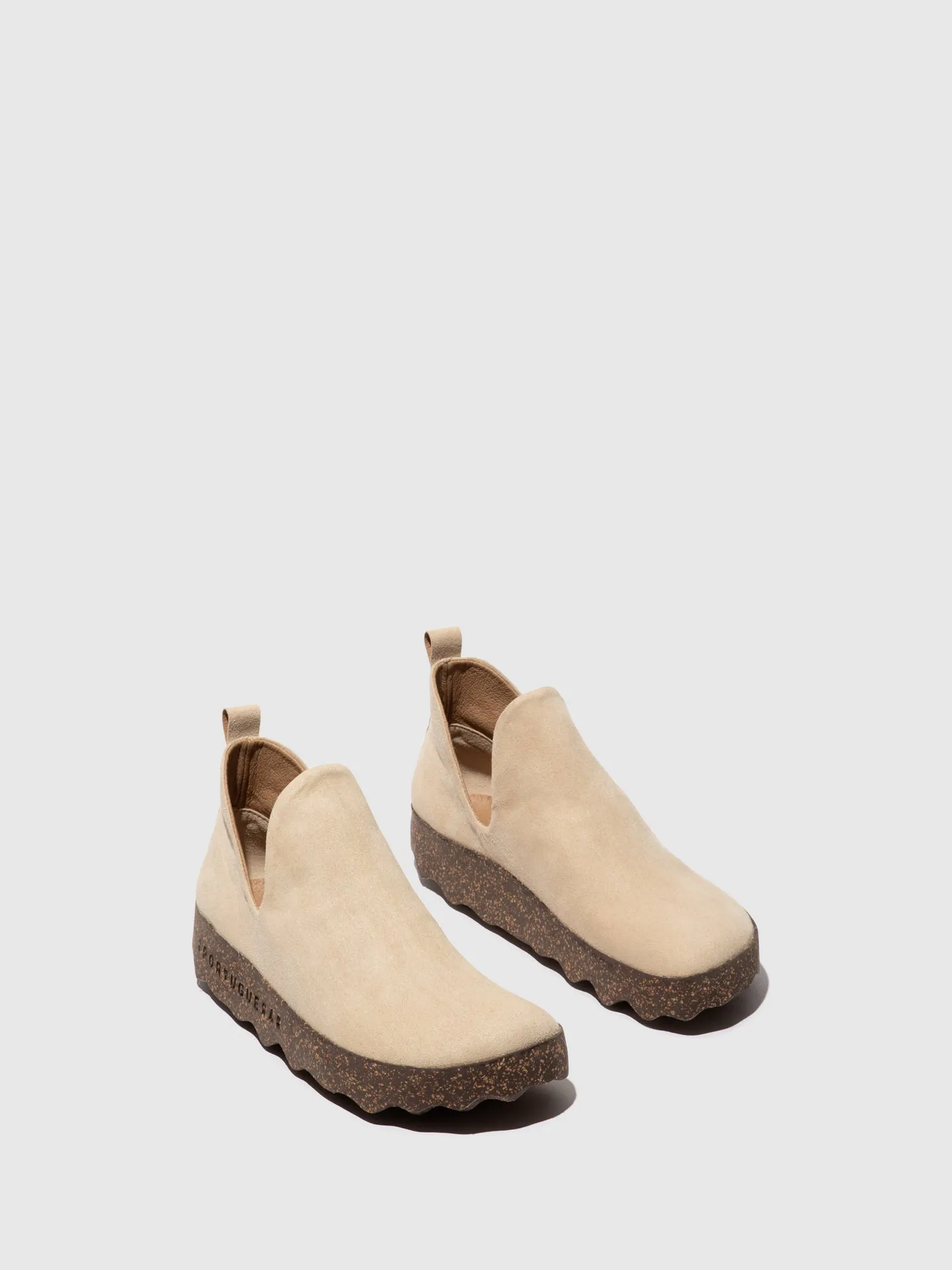 Slip-on Trainers CITY Beige (Suede)