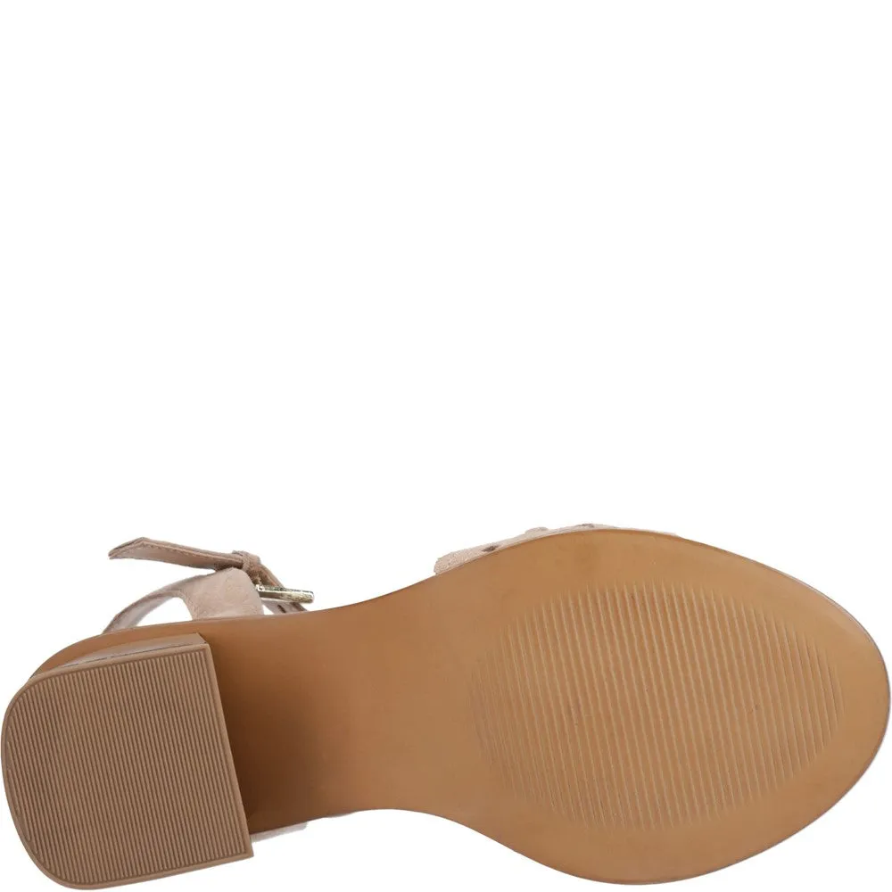 Taupe Lacie Heeled Sandals