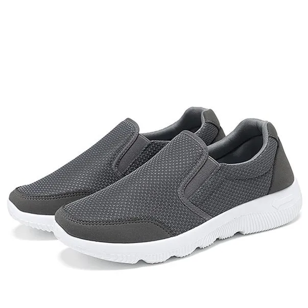 Women's flat slip on sneakers comfy walking slip resistant