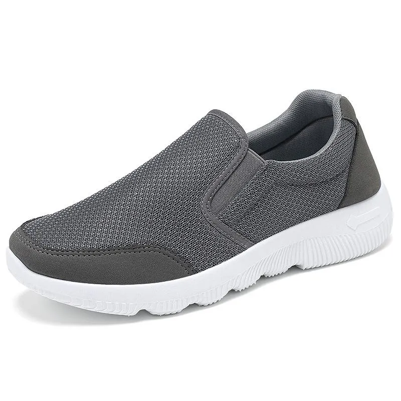 Women's flat slip on sneakers comfy walking slip resistant